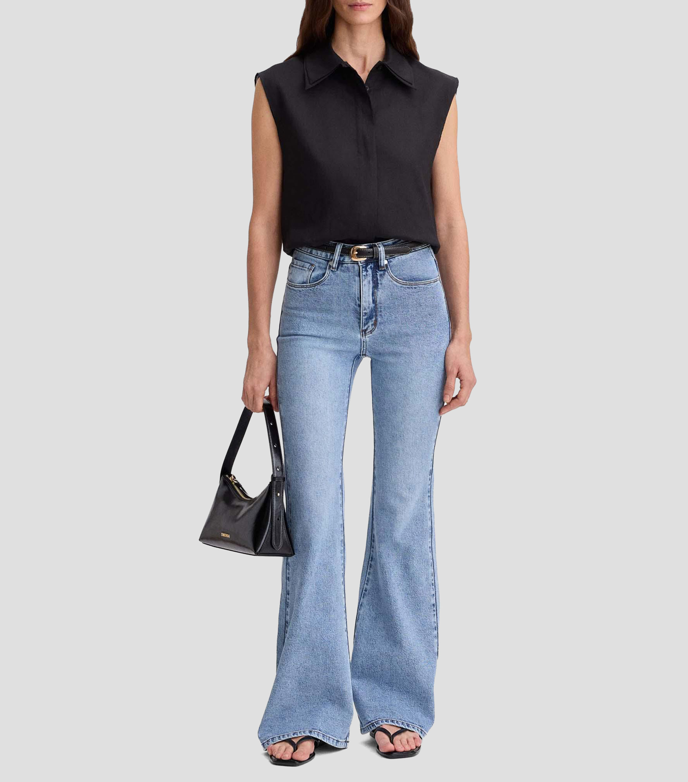 Jeans Acampanado Mujer